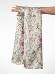 Bloom flower style with pink,green colors - Image 3