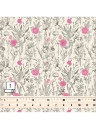 Bloom flower style with pink,green colors - Image 5