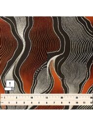 Wave abstract style with black,red colors - Image 5