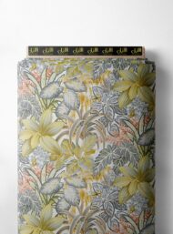 Leaf flower style with yellow,green colors