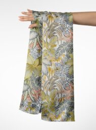 Leaf flower style with yellow,green colors - Image 3