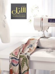 Leaf flower style with pink,green colors - Image 7