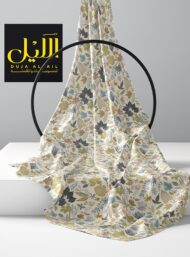 Leaf flower style with green,brown colors - Image 2