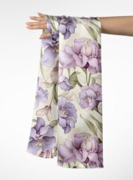 Petal flower style with pink,green colors - Image 3