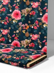 Petal flower style with pink,green colors - Image 4