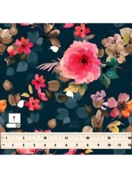 Petal flower style with pink,green colors - Image 5