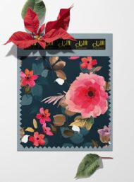 Petal flower style with pink,green colors - Image 6