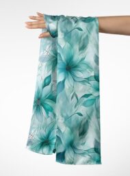 Petal flower style with green, blue colors - Image 3