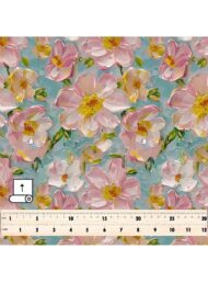 Bloom flower style with pink,yellow colors - Image 5