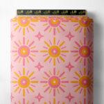 Sun others style with pink,orange colors