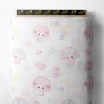 Poodle others style with pink, white colors