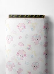 Poodle others style with pink, white colors