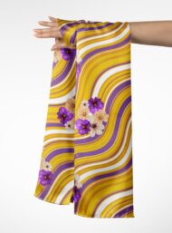 Petal flower style with yellow,white colors - Image 3