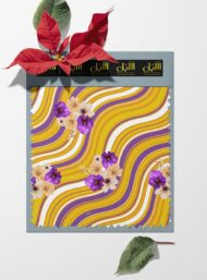 Petal flower style with yellow,white colors - Image 6