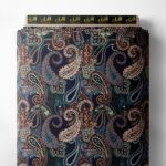 Paisley others style with red,blue colors