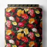 Petal flower style with red,yellow colors