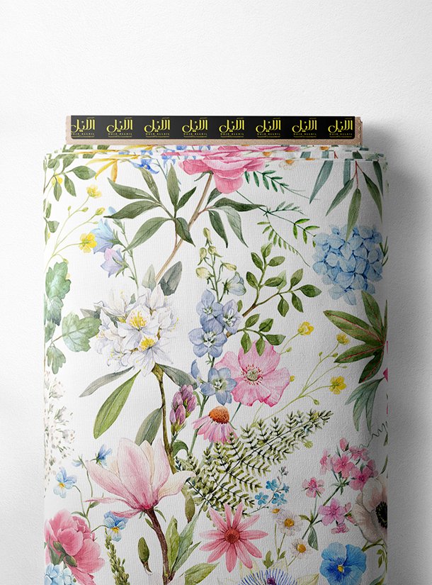 LAI01-1587_1-1.jpg Bloom flower style with pink,green colors - Image 1