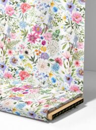 Bloom flower style with pink,green colors - Image 4