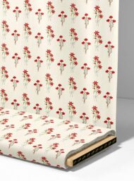 Bloom flower style with red, green colors - Image 4