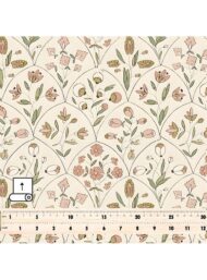 Bloom flower style with pink,green colors - Image 5