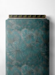 Leaf nature style with blue,grey colors