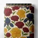 Petal flower style with red,yellow colors