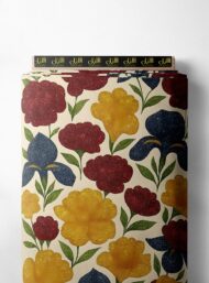 Petal flower style with red,yellow colors