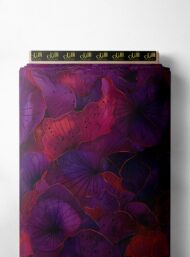 Leaf flower style with red,pink colors