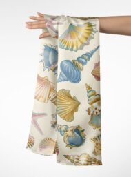 Shell ocean and sky style with pink,blue colors - Image 3