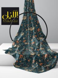 Petal flower style with green,orange colors - Image 2