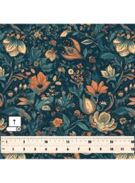 Petal flower style with green,orange colors - Image 5