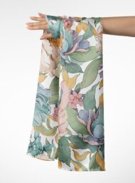 Petal flower style with pink,green colors - Image 3