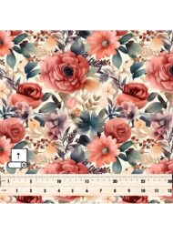 Petal flower style with pink,red colors - Image 5