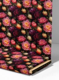 Bloom flower style with pink,red colors - Image 4