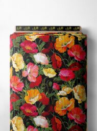 Petal flower style with red,yellow colors