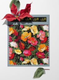 Petal flower style with red,yellow colors - Image 6