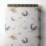 Bear animal style with blue,brown colors