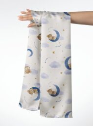 Bear animal style with blue,brown colors - Image 3