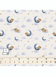 Bear animal style with blue,brown colors - Image 5