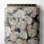 Banana flower style with green,yellow colors