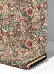 Leaf flower style with pink,green colors - Image 4