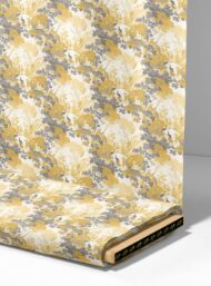 Bird flower style with yellow,grey colors - Image 4