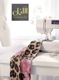 Bow flower style with pink,brown colors - Image 7