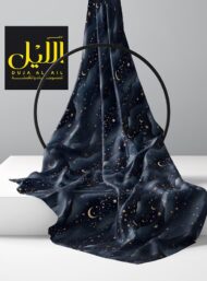 Moon ocean and sky style with black,blue colors - Image 2