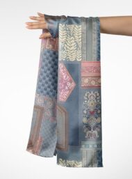 Papercuts others style with grey,pink colors - Image 3