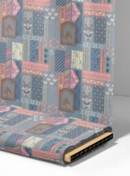 Papercuts others style with grey,pink colors - Image 4