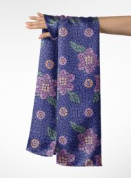 Petal flower style with pink,green colors - Image 3