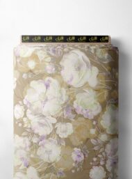 Petal flower style with white,green colors