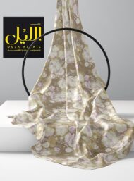 Petal flower style with white,green colors - Image 2