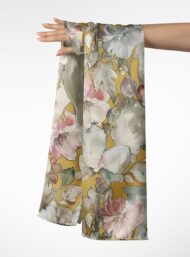 Leaf flower style with pink,white colors - Image 3